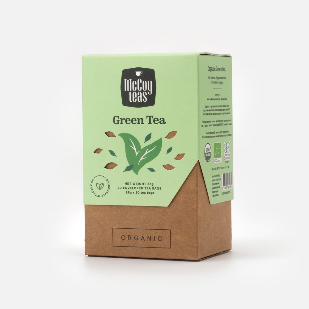 Organic Green Tea Refresh, Rejuvenate, Revivify – McCoy Teas Canada