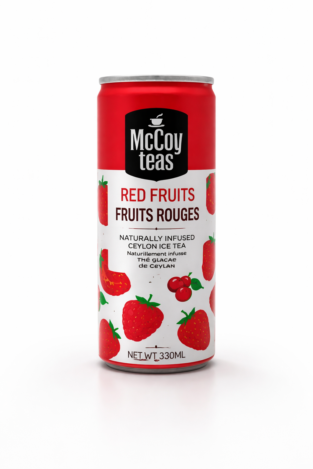 Select Tea Red Red Fruits Naturally Infused Ceylon Iced Tea 12 Pack | McCoy Teas Canada