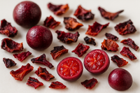 Amakusa — (likely a botanical / fruit inclusion) — adds berry / tropical note