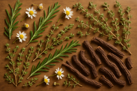 Chamomile / Rosemary / Thyme  / Liquorice / Licorice Root