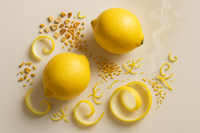 Lemon (peel / natural lemon flavor / peel pieces)