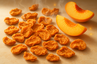 Peach (dried pieces / peach flavor / aroma)
